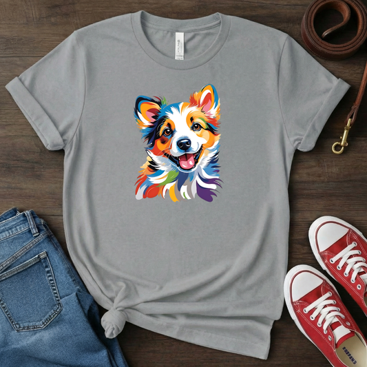 Colorful Border Collie