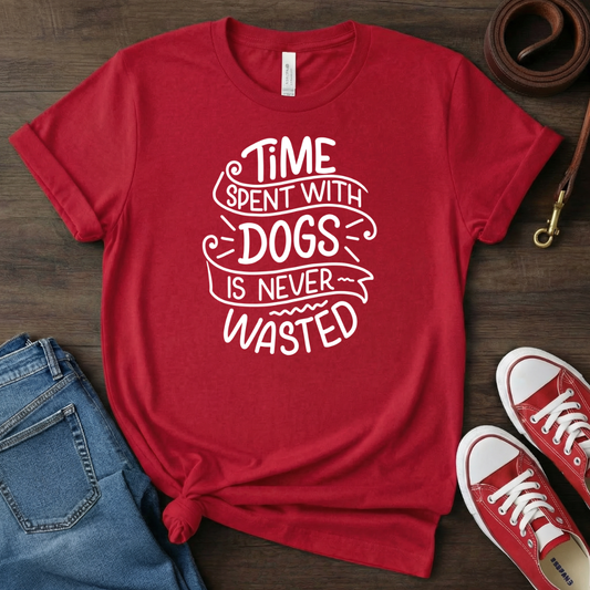 Time spent with dogs. Never wasted