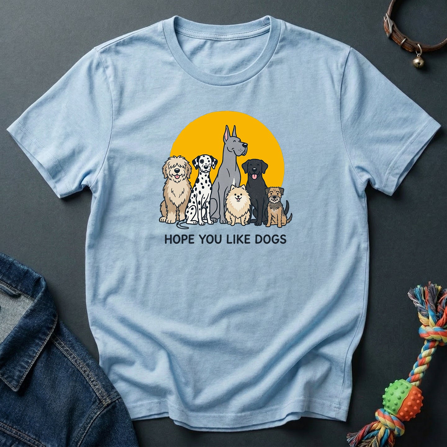 Hope you like dogs
