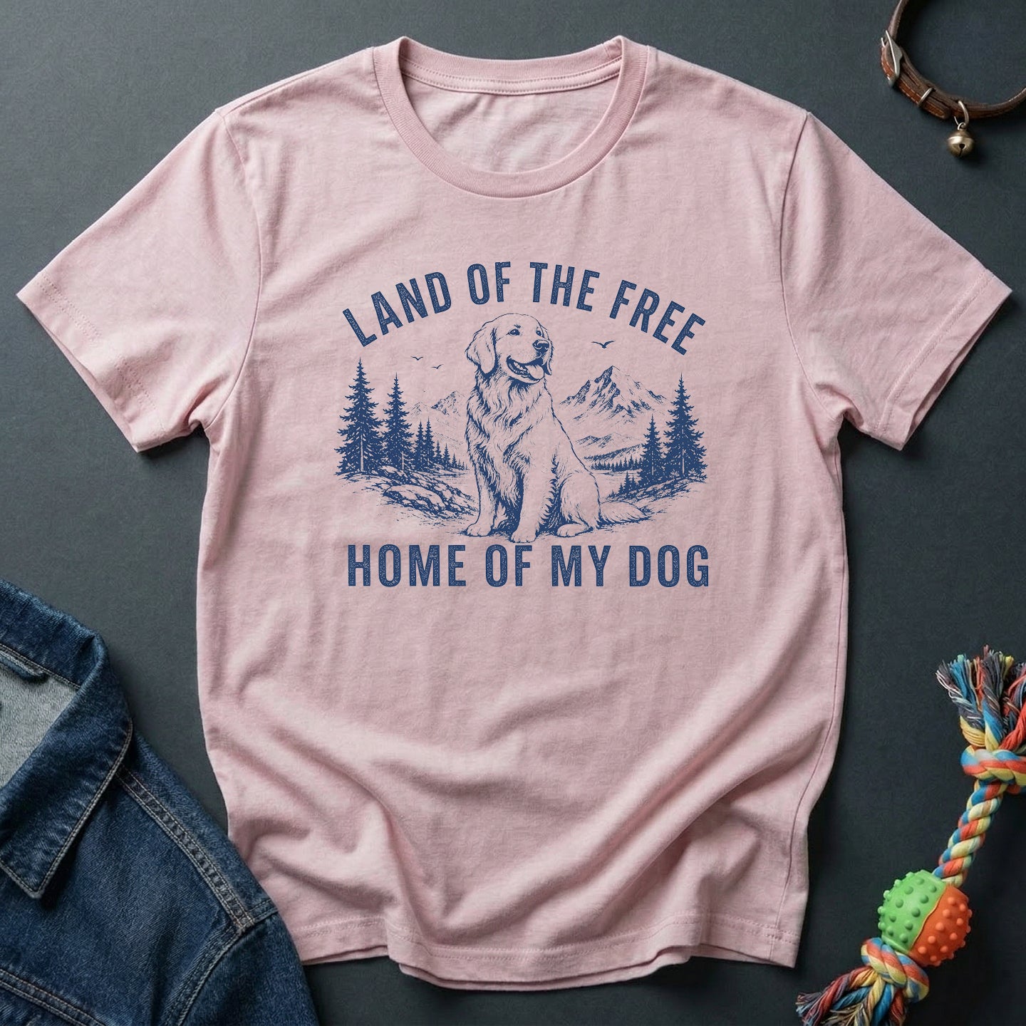 Land of Free. Home of my Dog