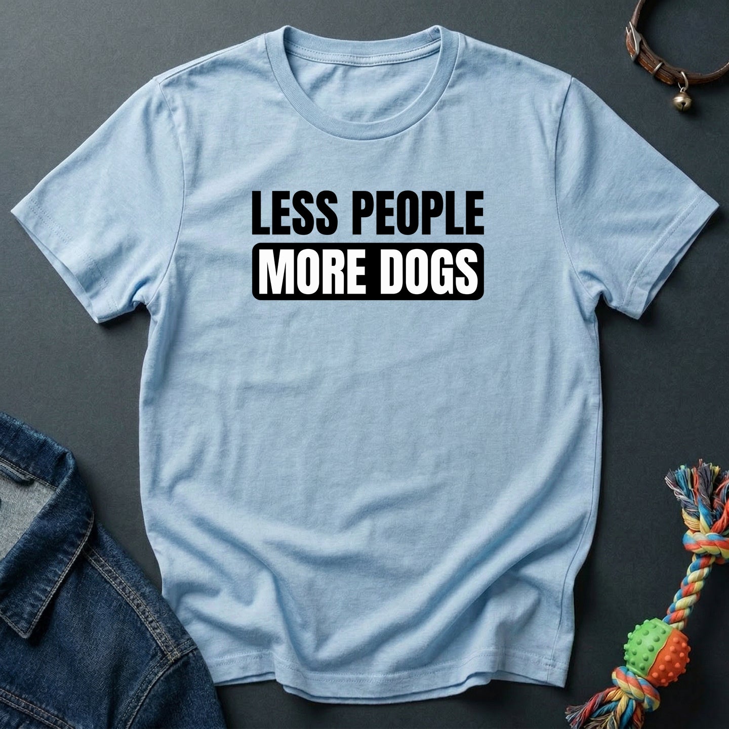 Less people More dogs