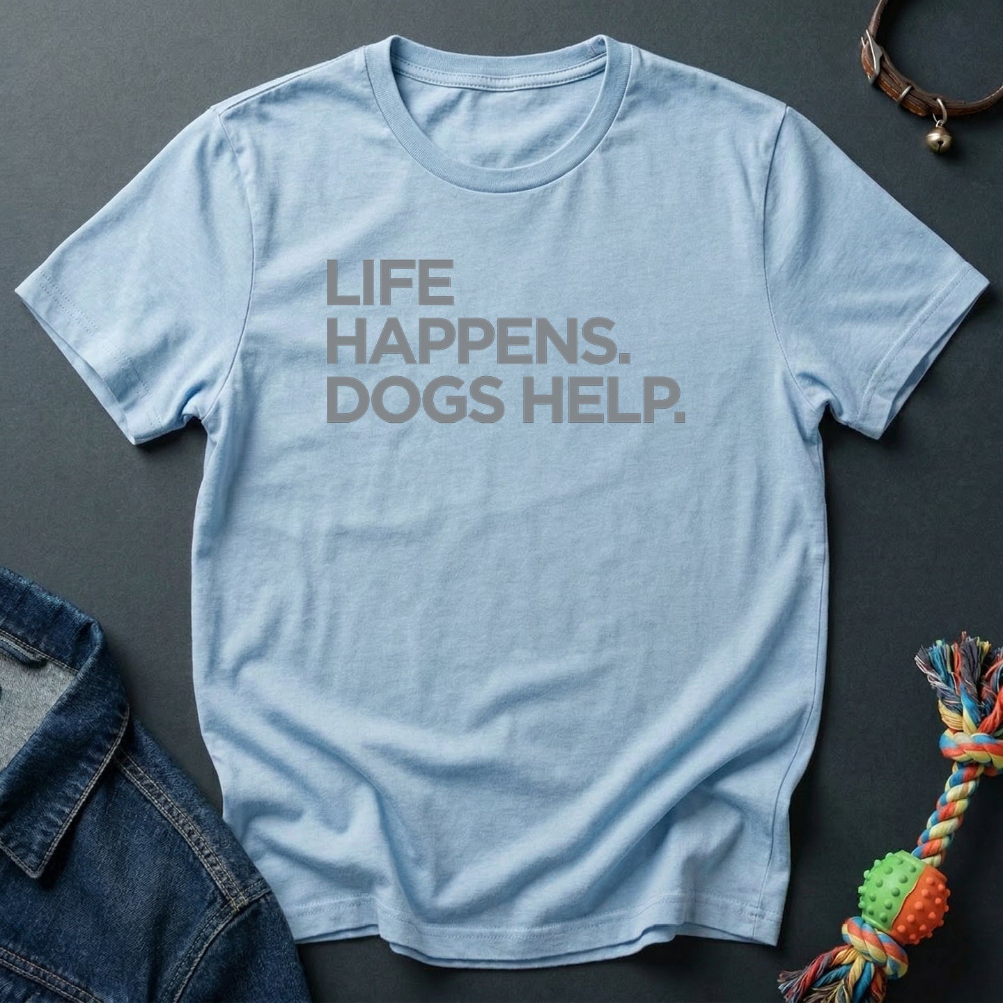 Life happens. Dogs help