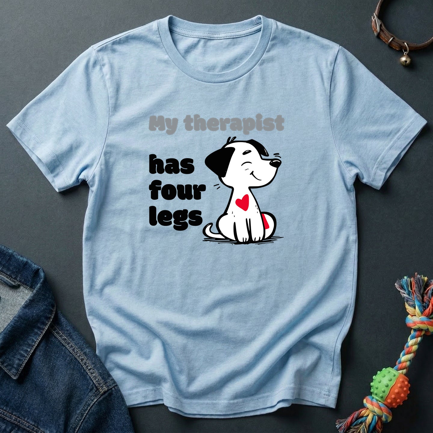 My Dog is Four Legged Therapist