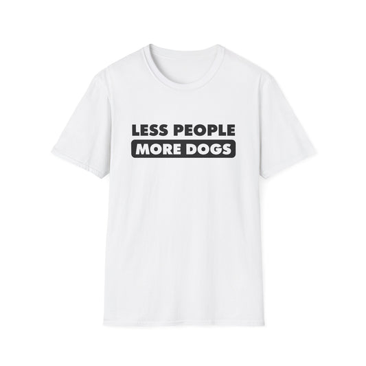 Less people More dogs