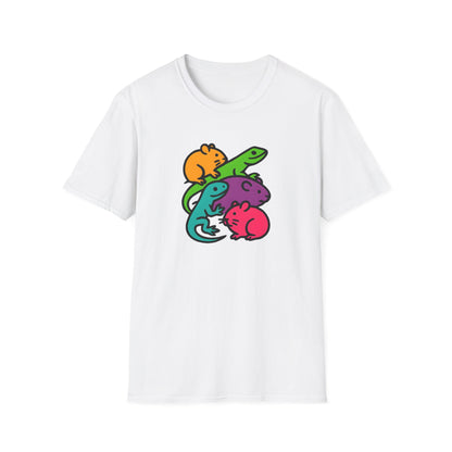 Colorful animal silhouettes T-Shirt