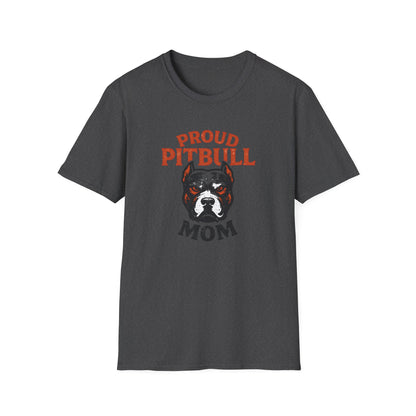 Proud Pitbull Mom T-Shirt