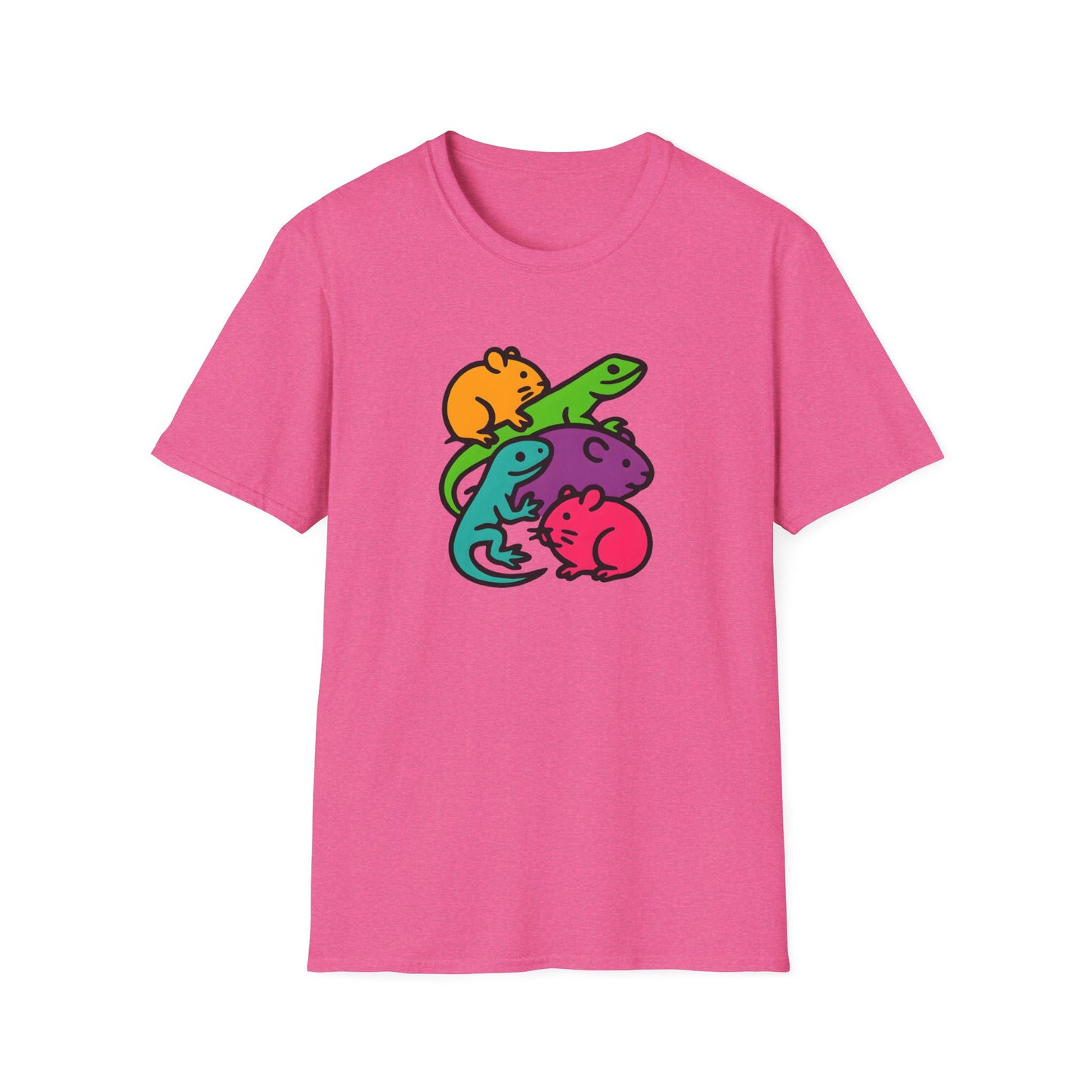 Colorful animal silhouettes T-Shirt