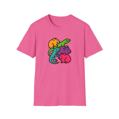 Colorful animal silhouettes T-Shirt
