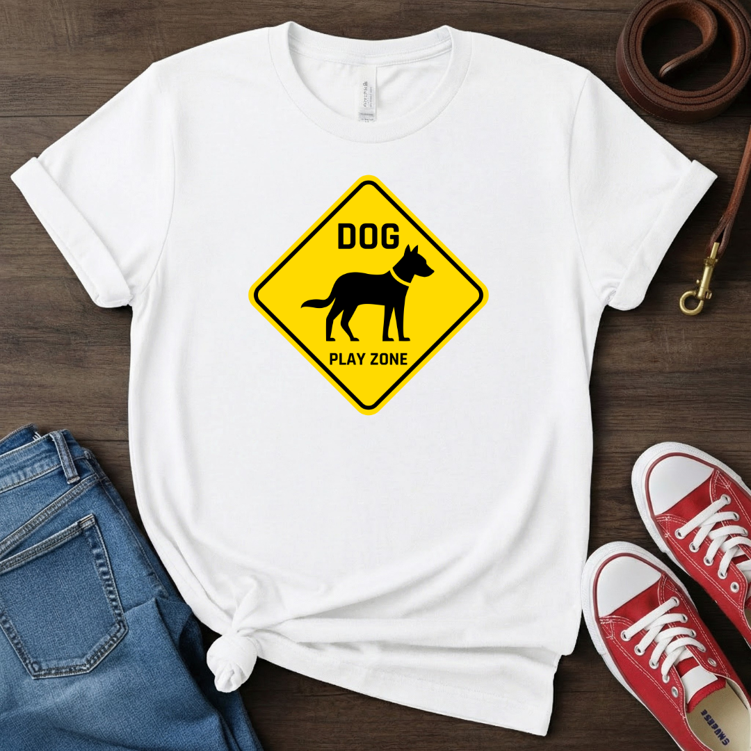 Dog Play Zone T-Shirt