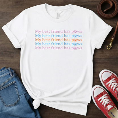 My best friend has paws