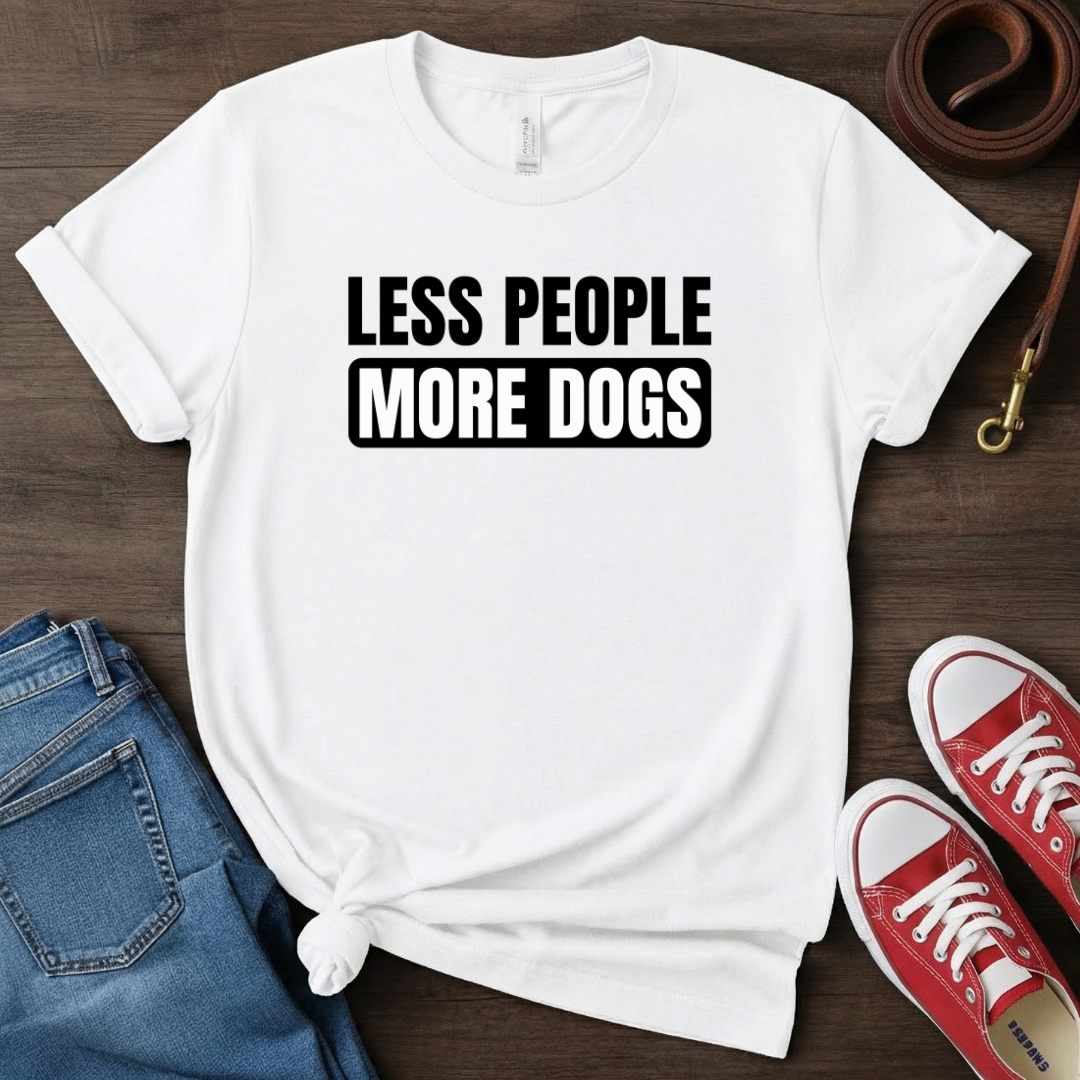 Less people More dogs