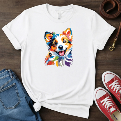 Colorful Border Collie
