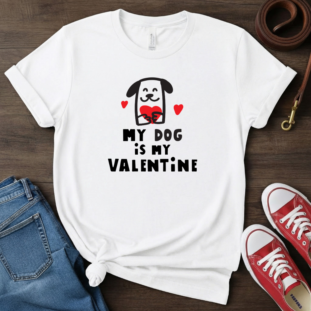 My dog is my Valentine