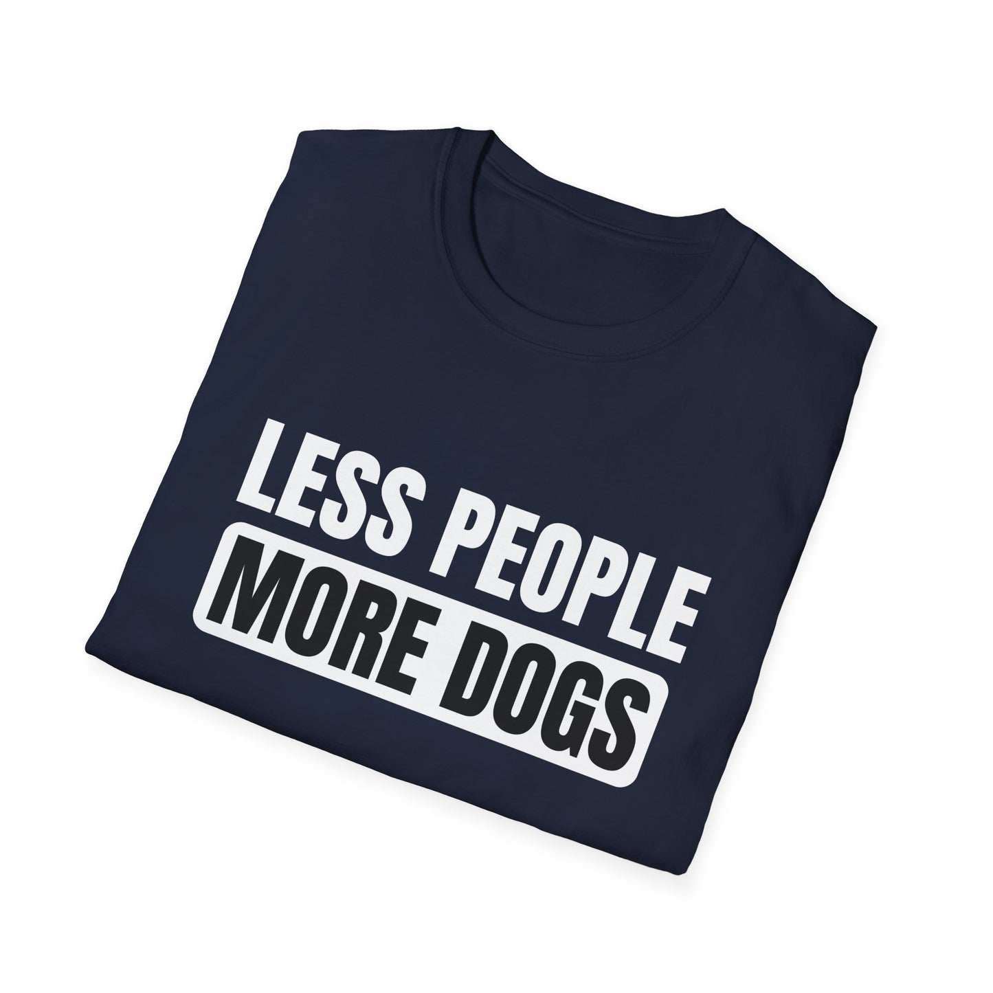 Less people More dogs