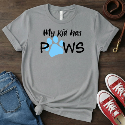 My kid has paws