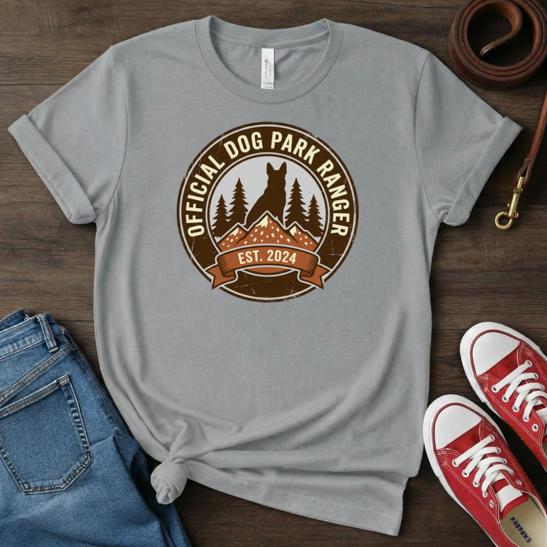 Official Dog Park Ranger T Shirt