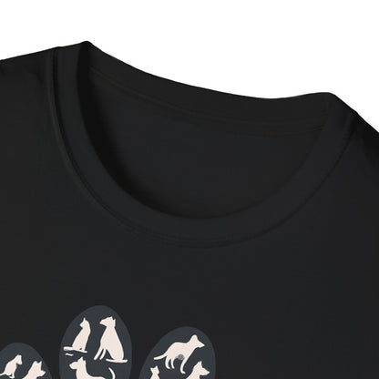 Rescue Love Paw Print T-Shirt