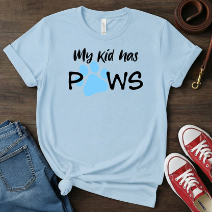 My kid has paws