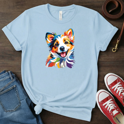 Colorful Border Collie
