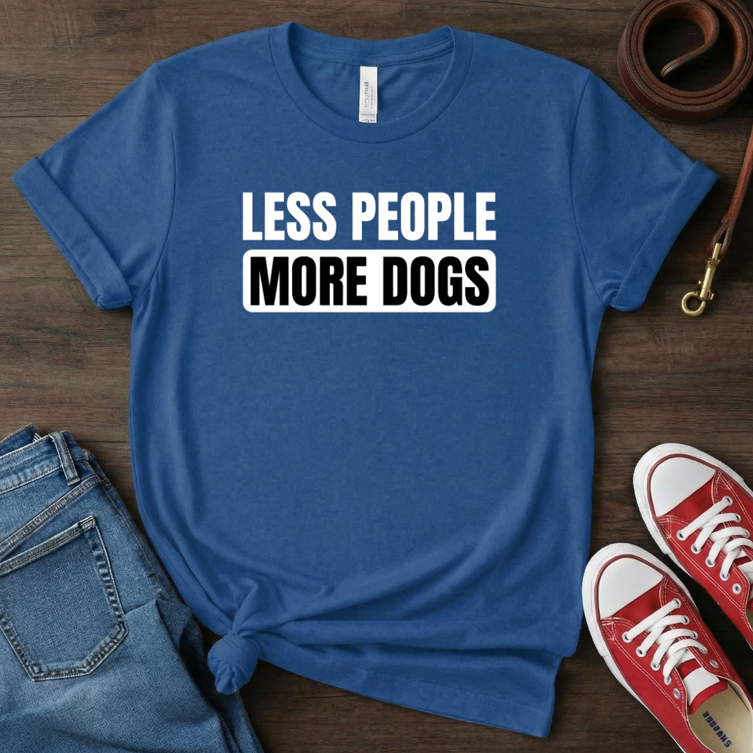 Less people More dogs