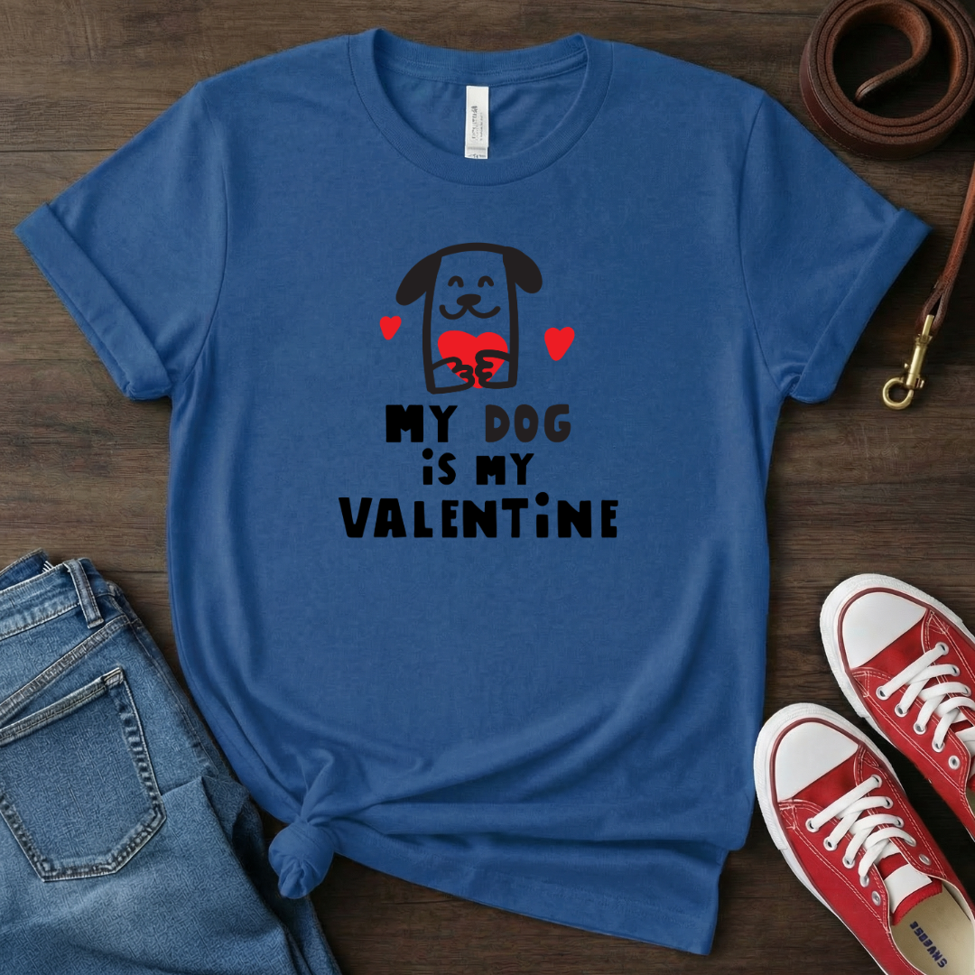 My dog is my Valentine