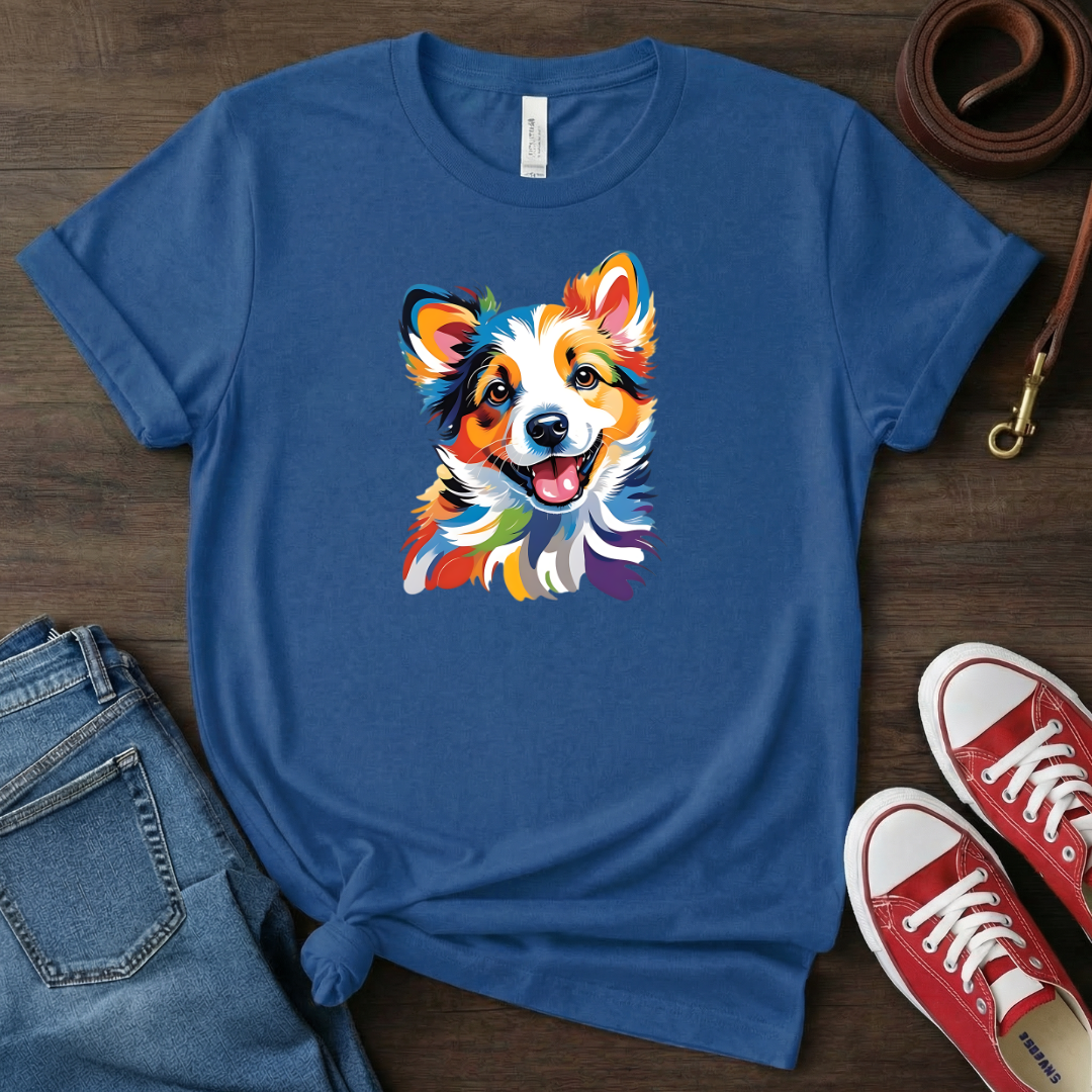 Colorful Border Collie
