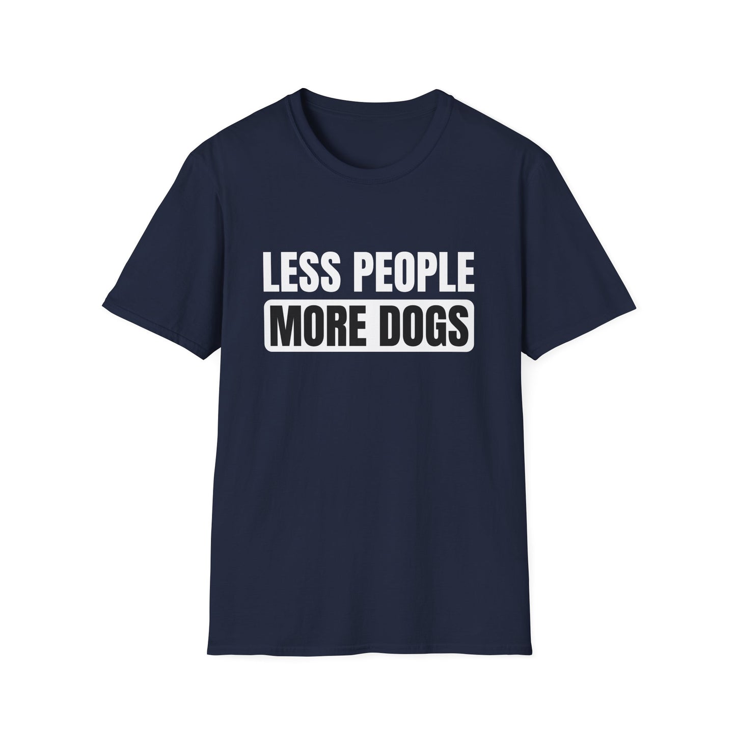 Less people More dogs