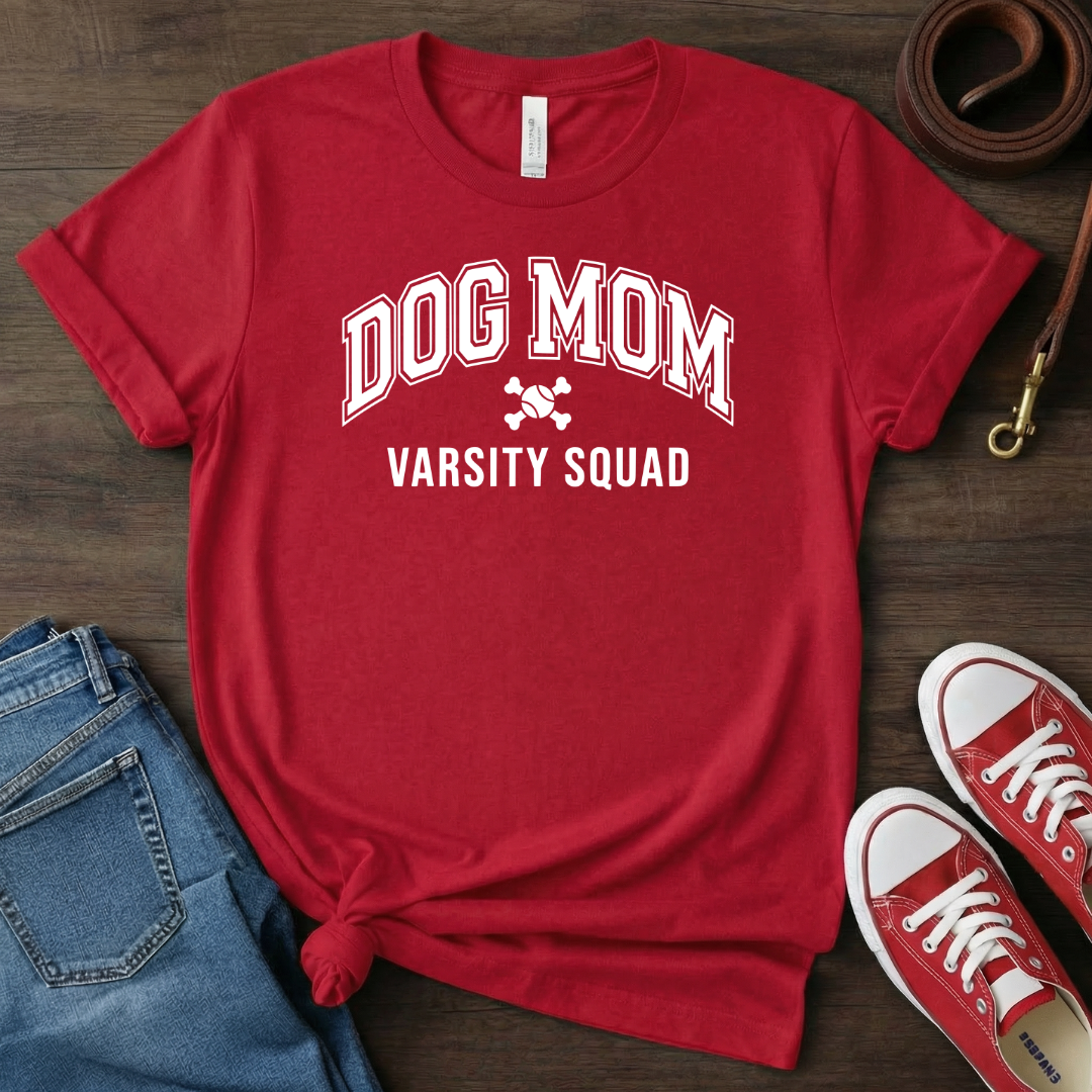 Dog Mom Varsity Squad