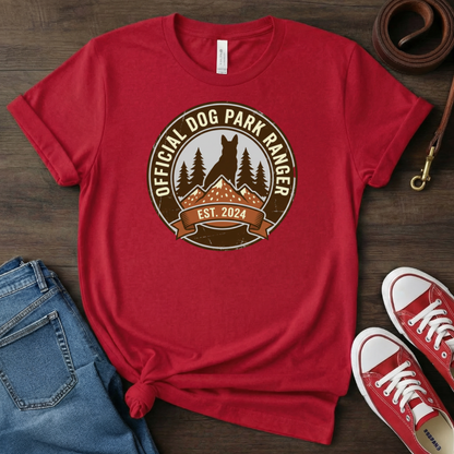 Official Dog Park Ranger T Shirt