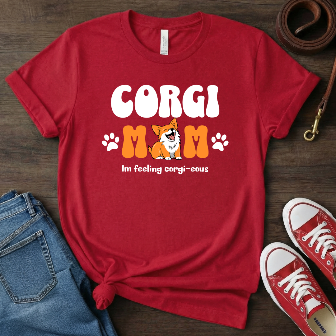 Corgi Mom Corgi Lover T-Shirt