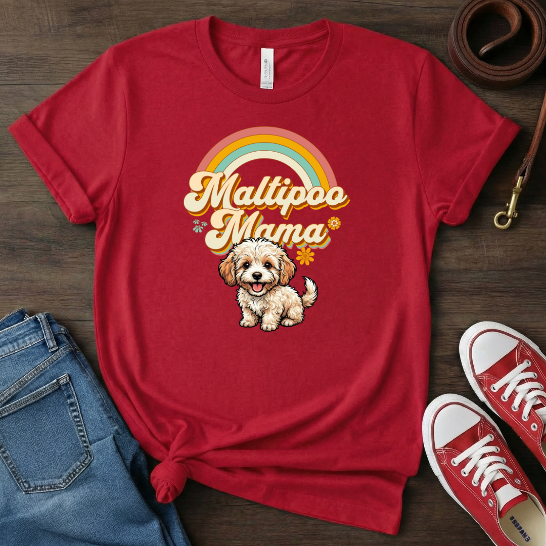 Maltipoo Mama Rainbow