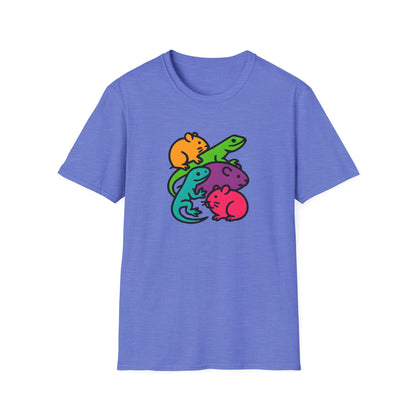 Colorful animal silhouettes T-Shirt