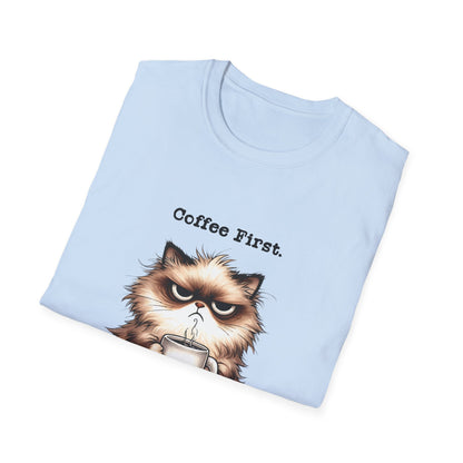 Coffee first, human second