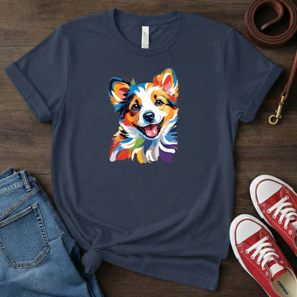 Colorful Border Collie