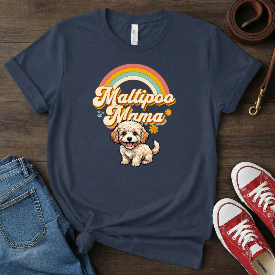 Maltipoo Mama Rainbow