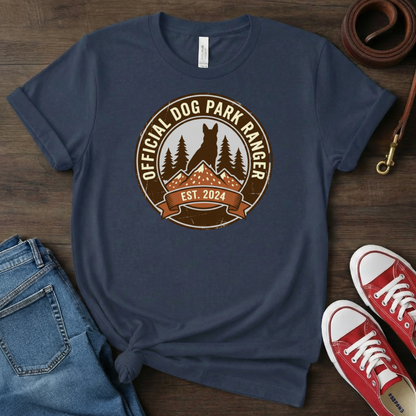 Official Dog Park Ranger T Shirt