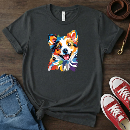 Colorful Border Collie