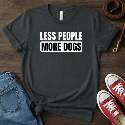 Less people More dogs