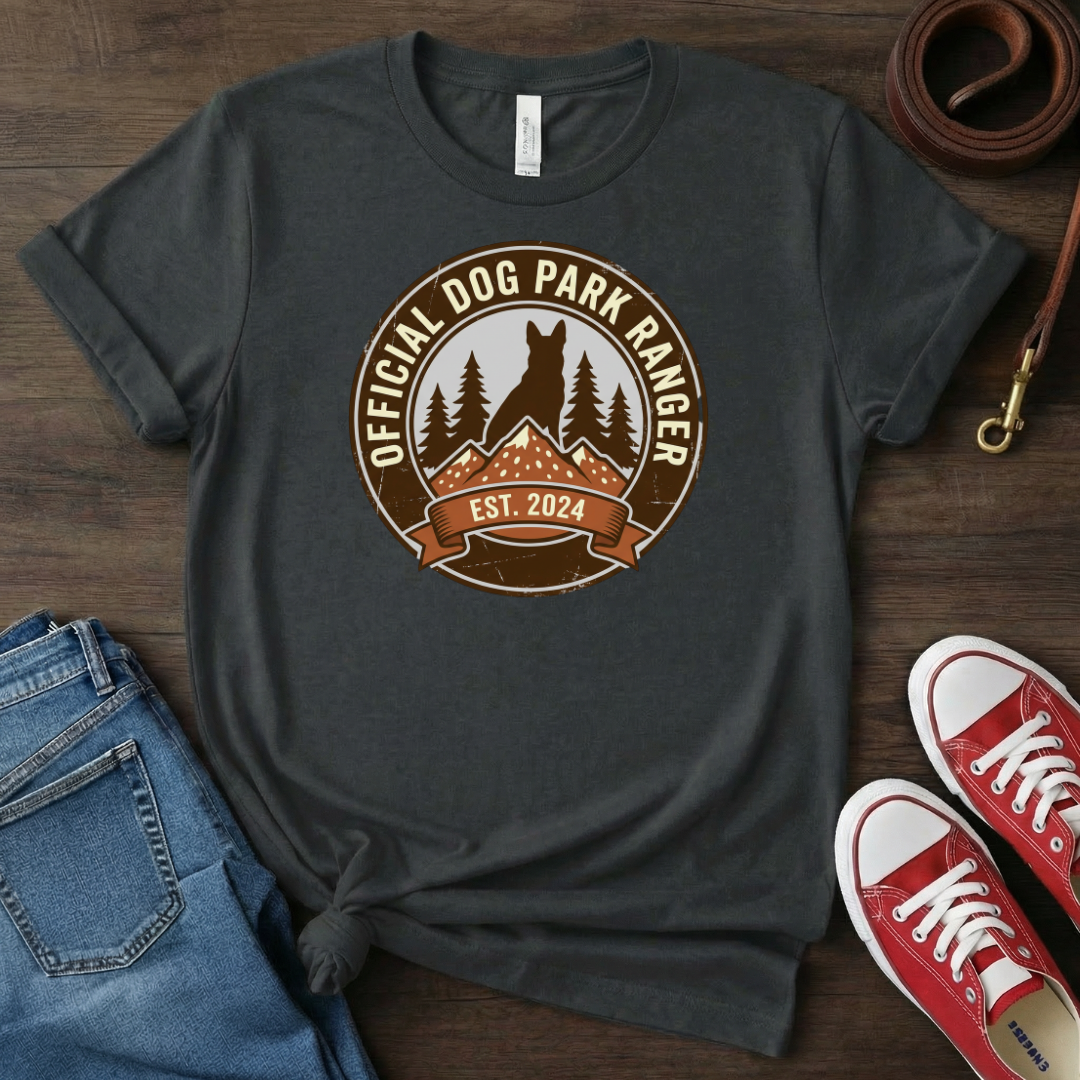Official Dog Park Ranger T Shirt