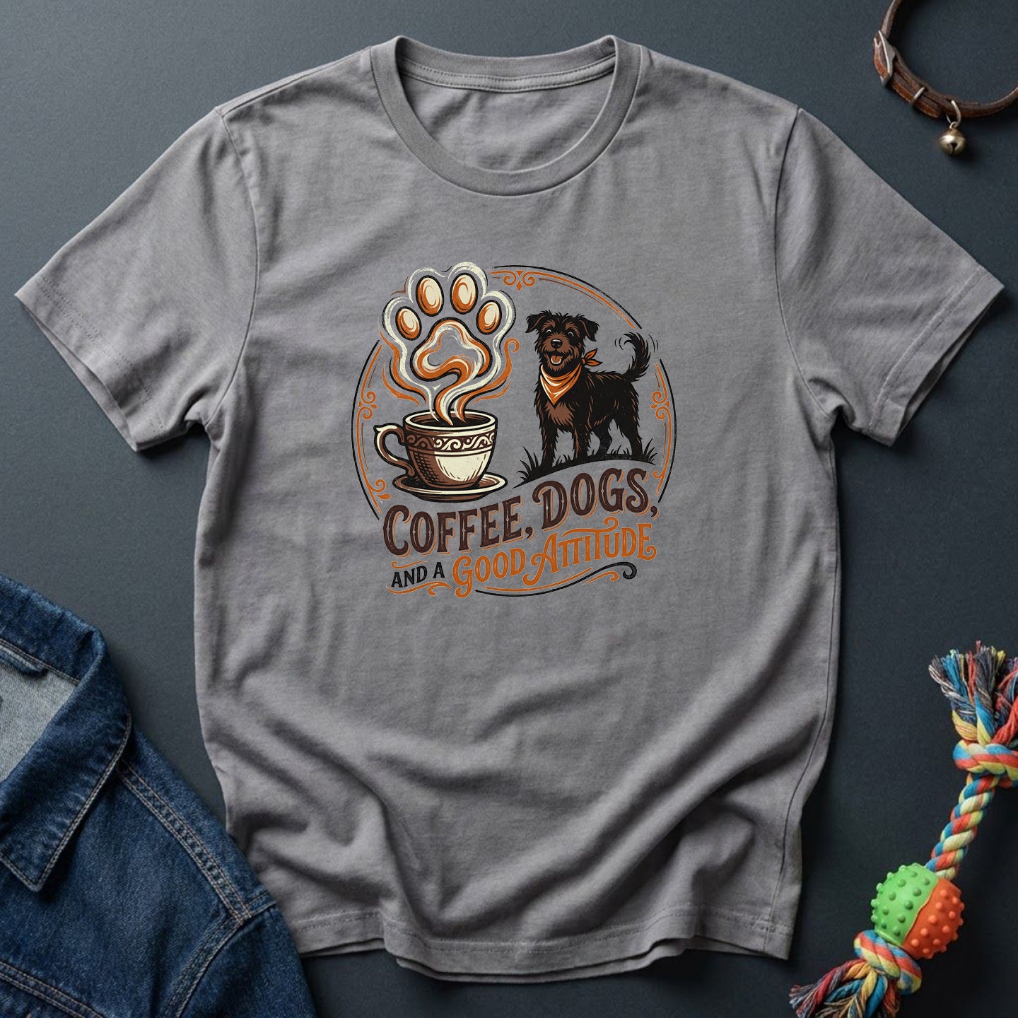 Coffee, Dogs, Good Attitude