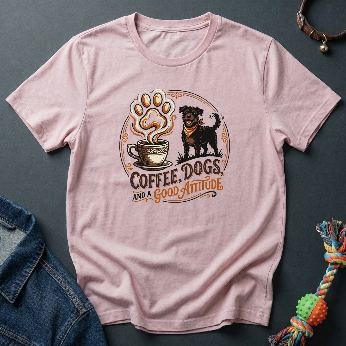Coffee, Dogs, Good Attitude