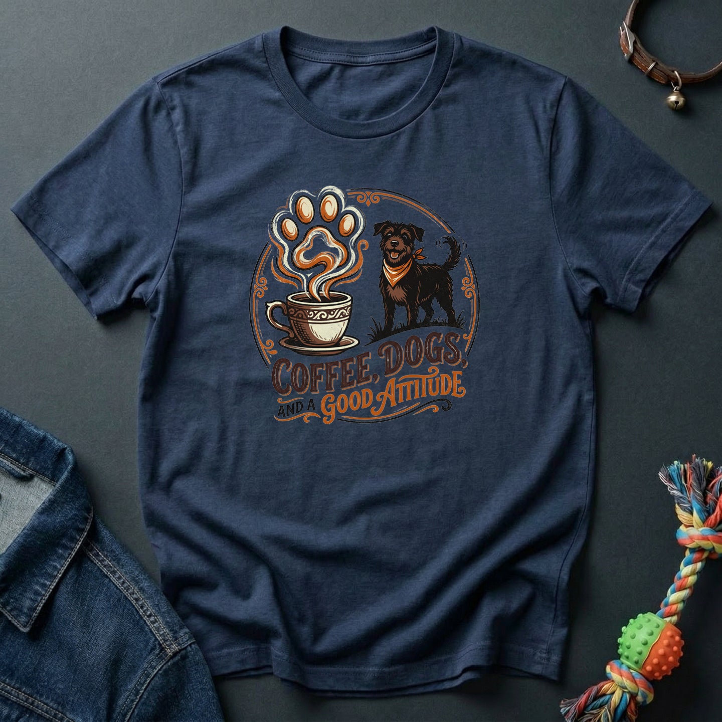 Coffee, Dogs, Good Attitude