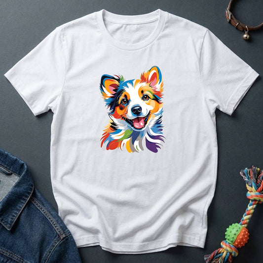 Colorful Border Collie