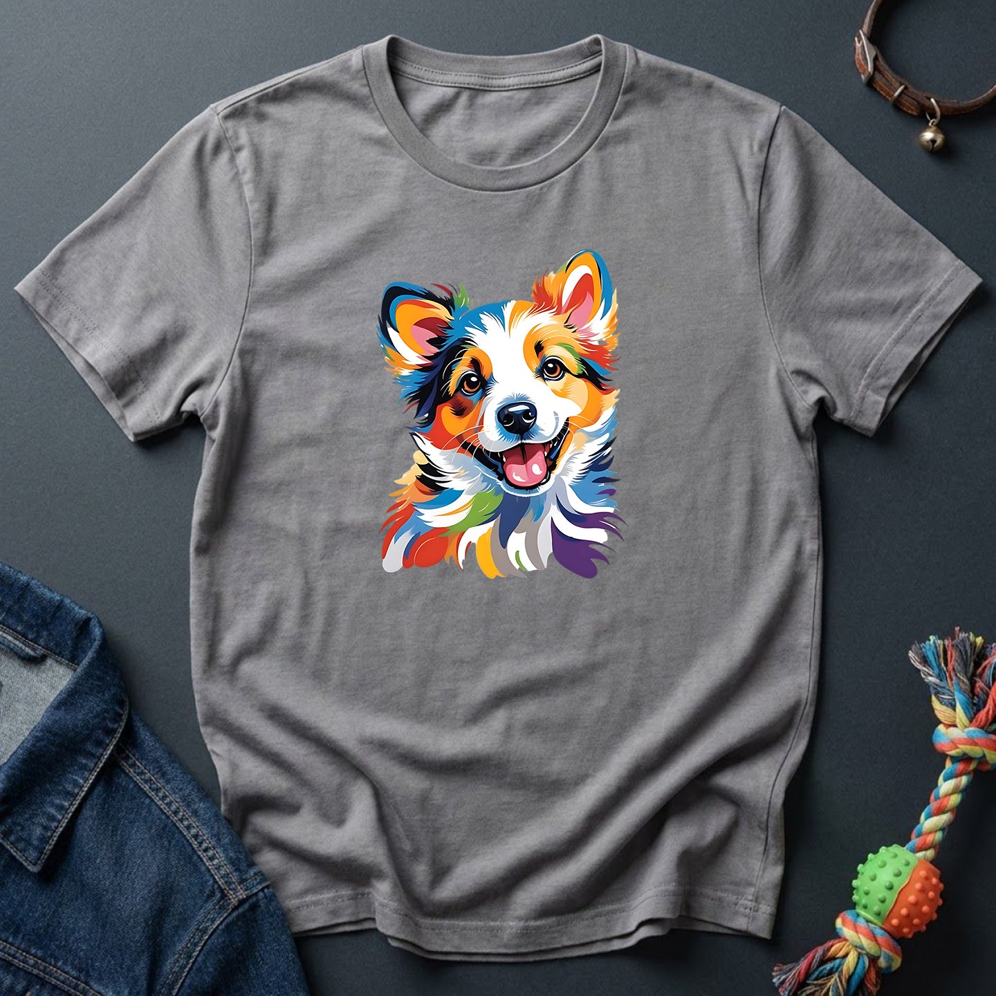 Colorful Border Collie