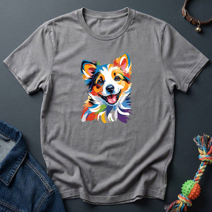 Colorful Border Collie