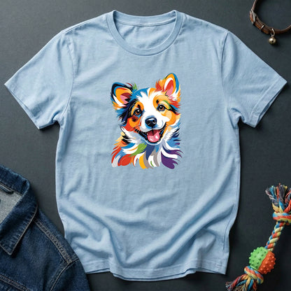 Colorful Border Collie