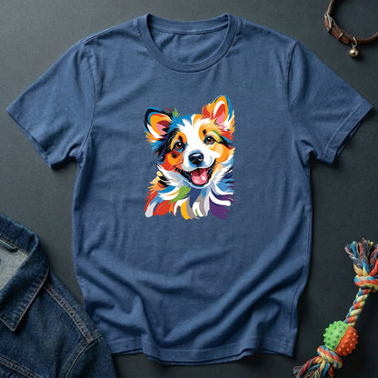 Colorful Border Collie