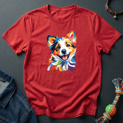 Colorful Border Collie