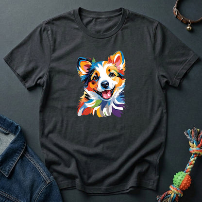 Colorful Border Collie