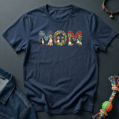 Dog Mom Flower Lettering
